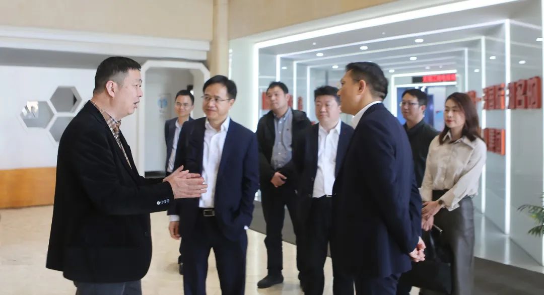江苏省工信厅领导一行莅临江南调研智改数转工作